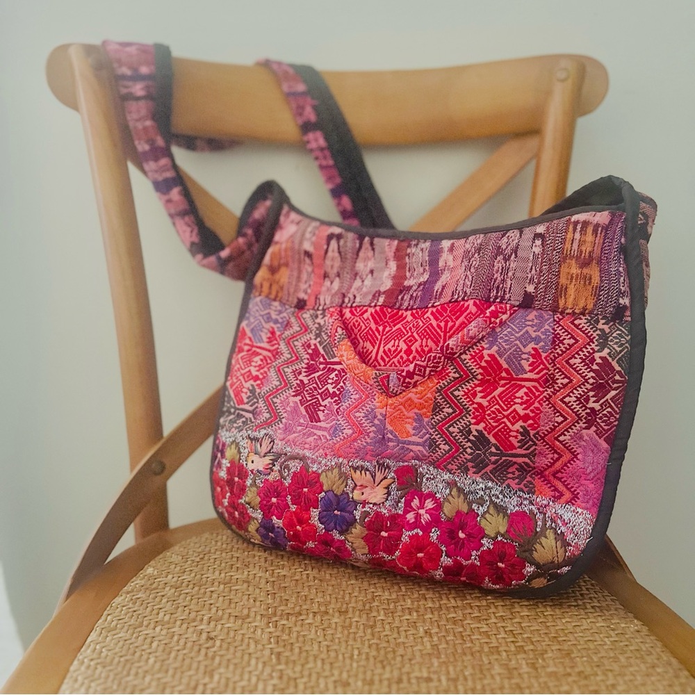 Colorful Patterned Crossbody Bag